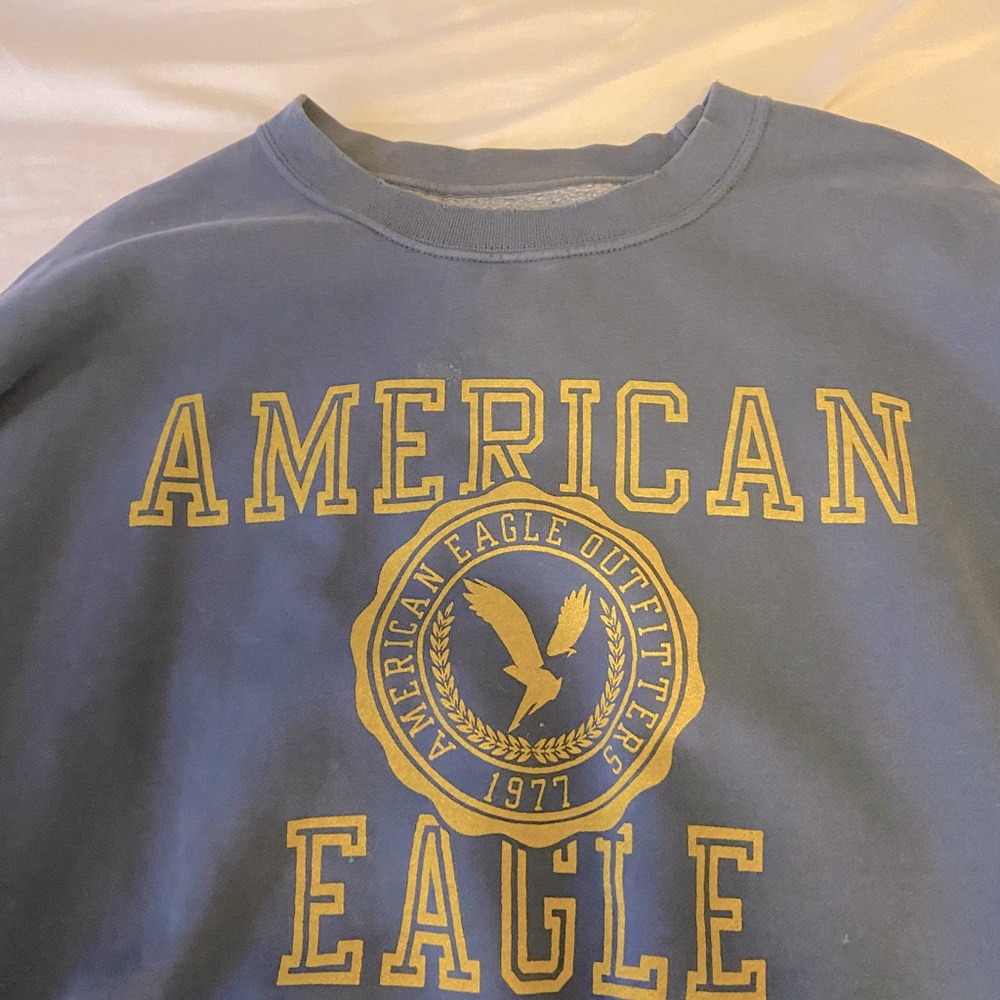 Blue American Eagle Sweatshirt - Picture 4 of 4